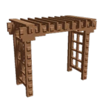 Large Wood Arbour