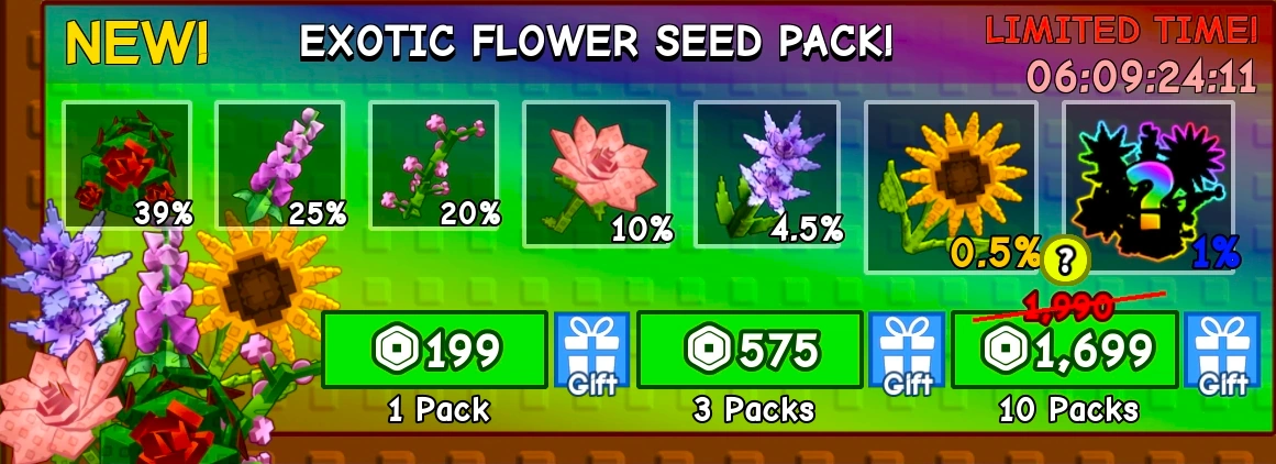 Exotic Flower Seed Pack